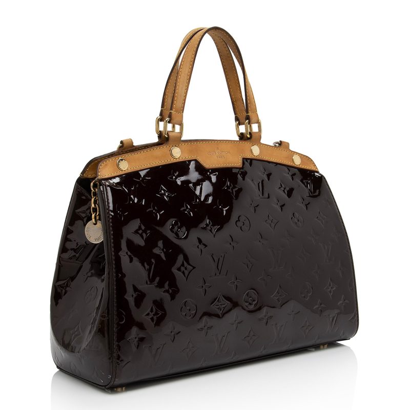 Louis Vuitton Monogram Vernis Brea MM Satchel (APAQxH) - Image 2