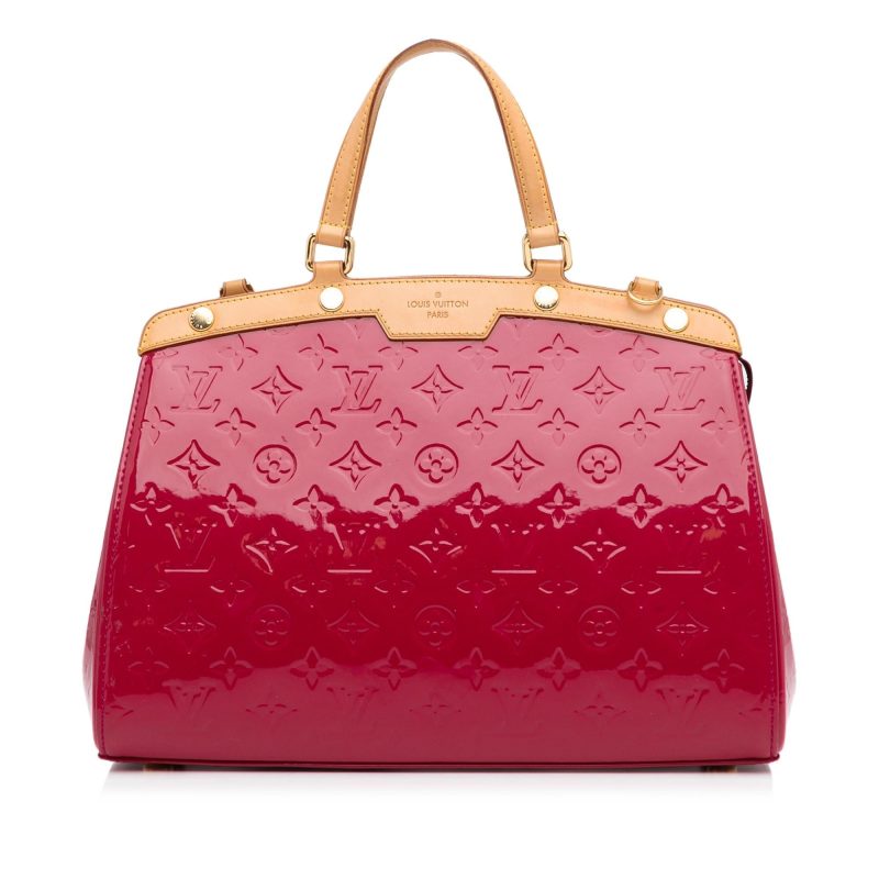 Louis Vuitton Monogram Vernis Brea MM (wdYIfH)