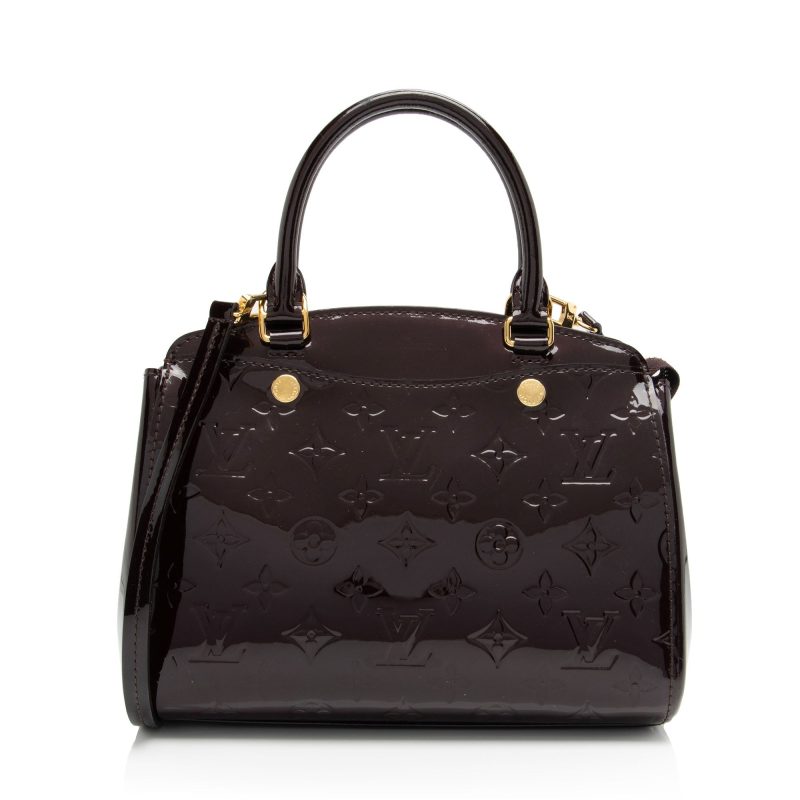 Louis Vuitton Monogram Vernis Brea PM NM Satchel (yiNsdP)