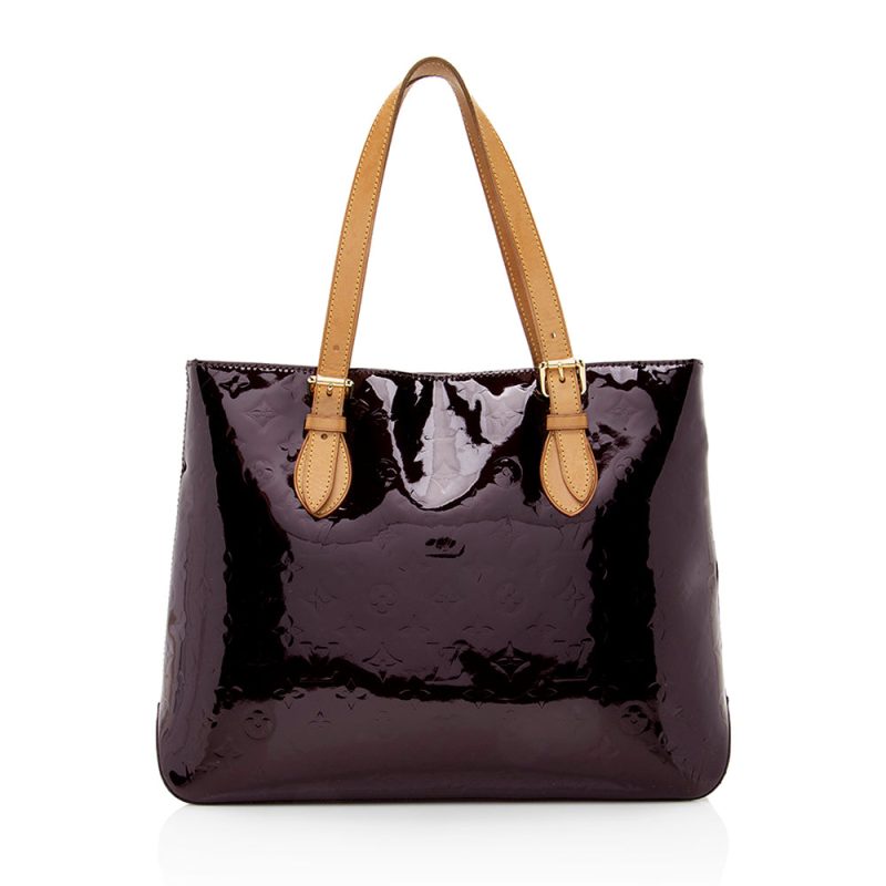 Louis Vuitton Monogram Vernis Brentwood Tote (19667)