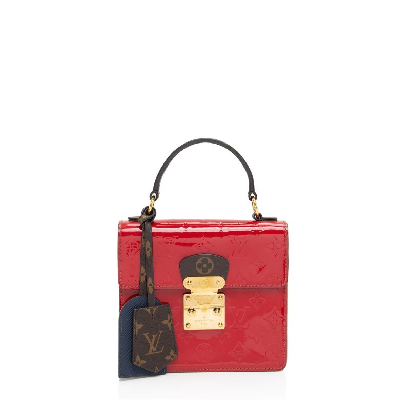Louis Vuitton Monogram Vernis Epi Leather Spring Street Satchel (qLpsyn)