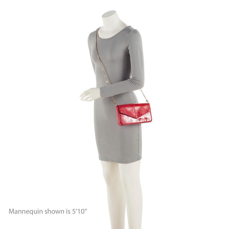 Louis Vuitton Monogram Vernis Felicie Pochette (LyHMwo) - Image 5