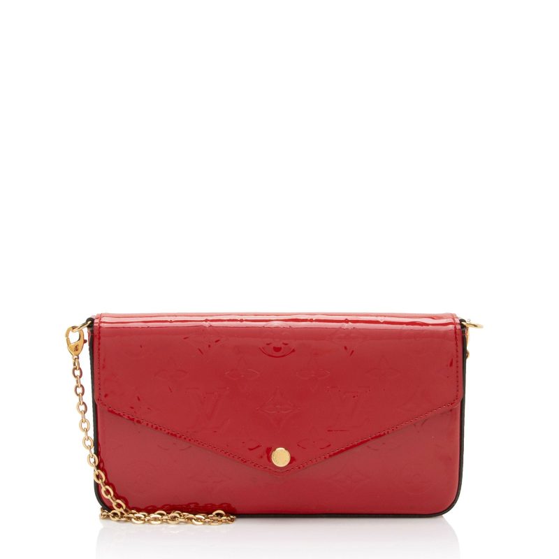 Louis Vuitton Monogram Vernis Felicie Pochette (GRZxjR)