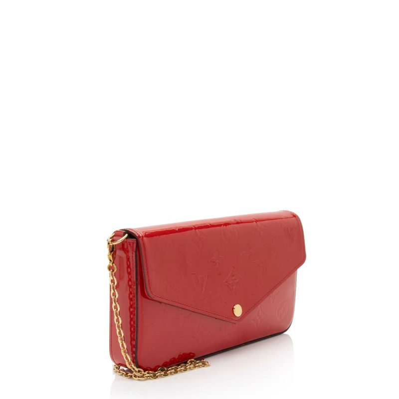Louis Vuitton Monogram Vernis Felicie Pochette (GRZxjR) - Image 2