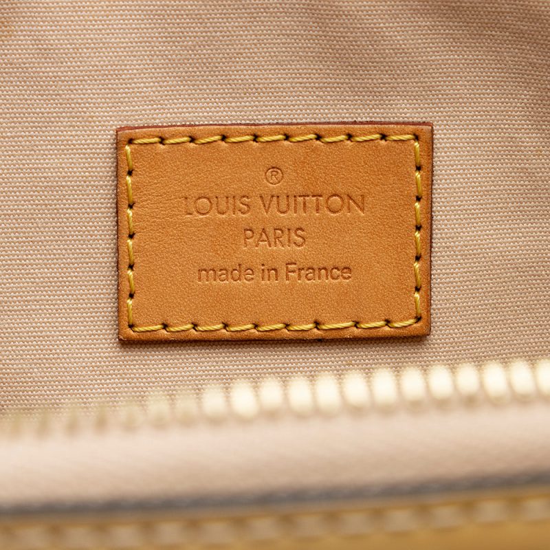 Louis Vuitton Monogram Vernis Lockit PM Satchel (21754) - Image 8