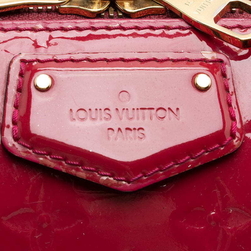 Louis Vuitton Monogram Vernis Montana Satchel (20765) - Image 9