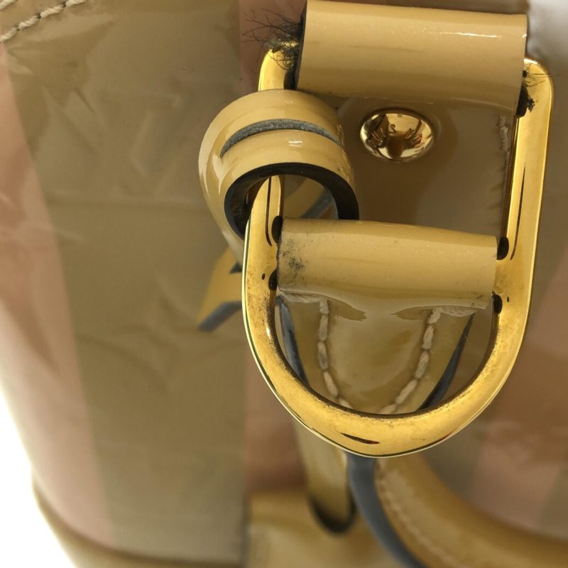 Louis Vuitton Monogram Vernis Rayures Alma BB (JU3Da7) - Image 10