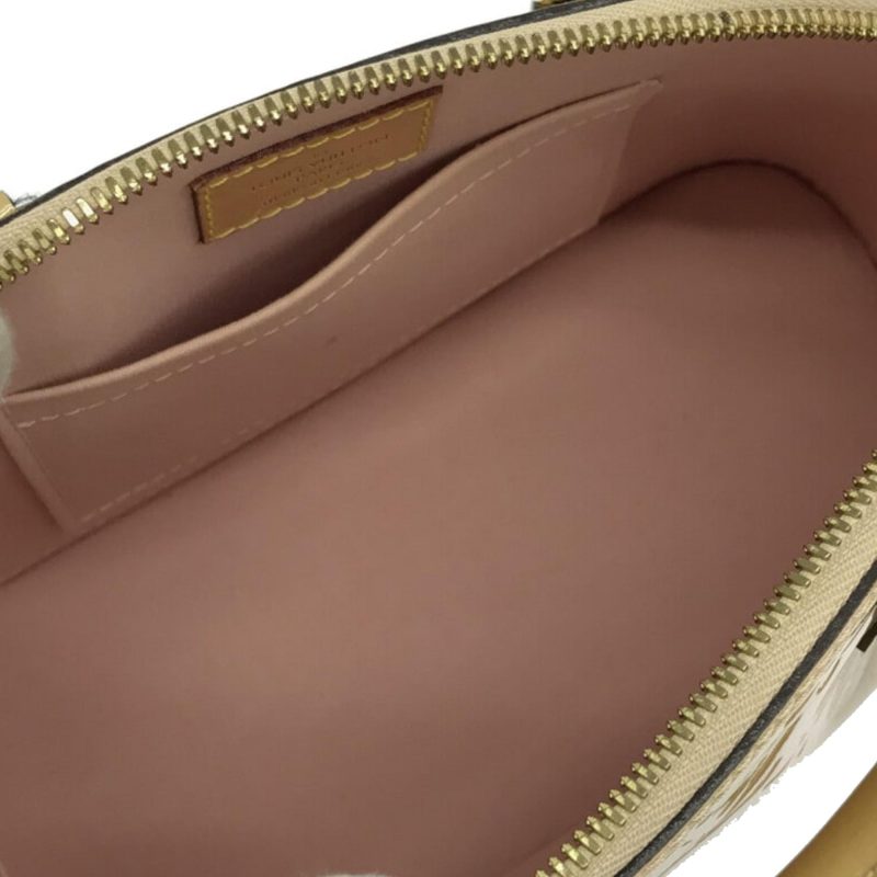 Louis Vuitton Monogram Vernis Rayures Alma BB (JU3Da7) - Image 6