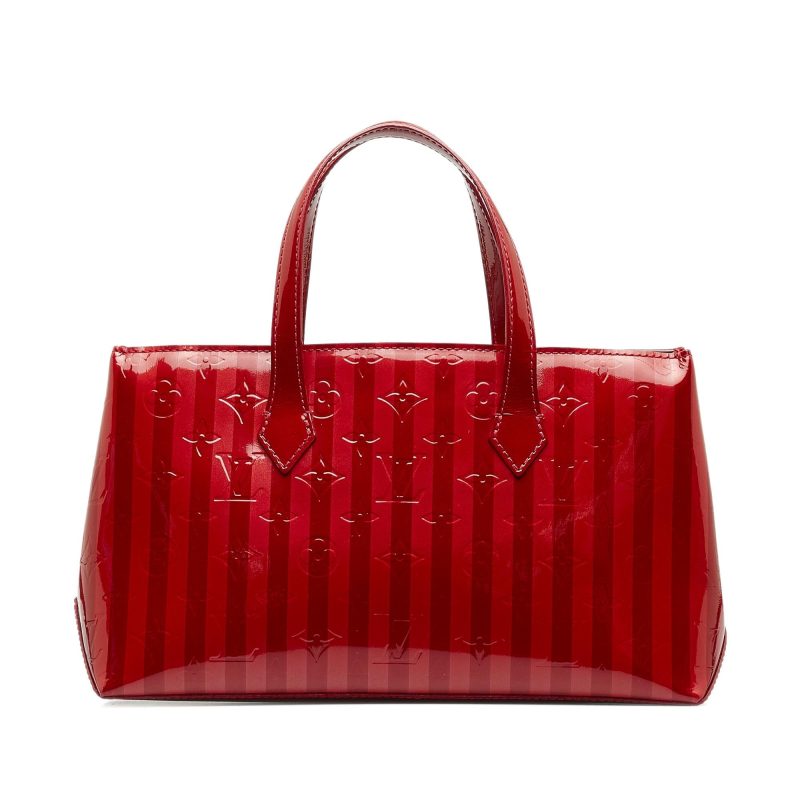 Louis Vuitton Monogram Vernis Rayures Wilshire PM (i6xtFa) - Image 3