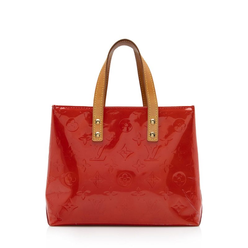 Louis Vuitton Monogram Vernis Reade PM Tote (16350) - Image 3