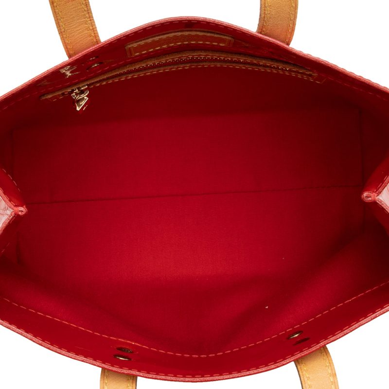 Louis Vuitton Monogram Vernis Reade PM Tote (16350) - Image 7