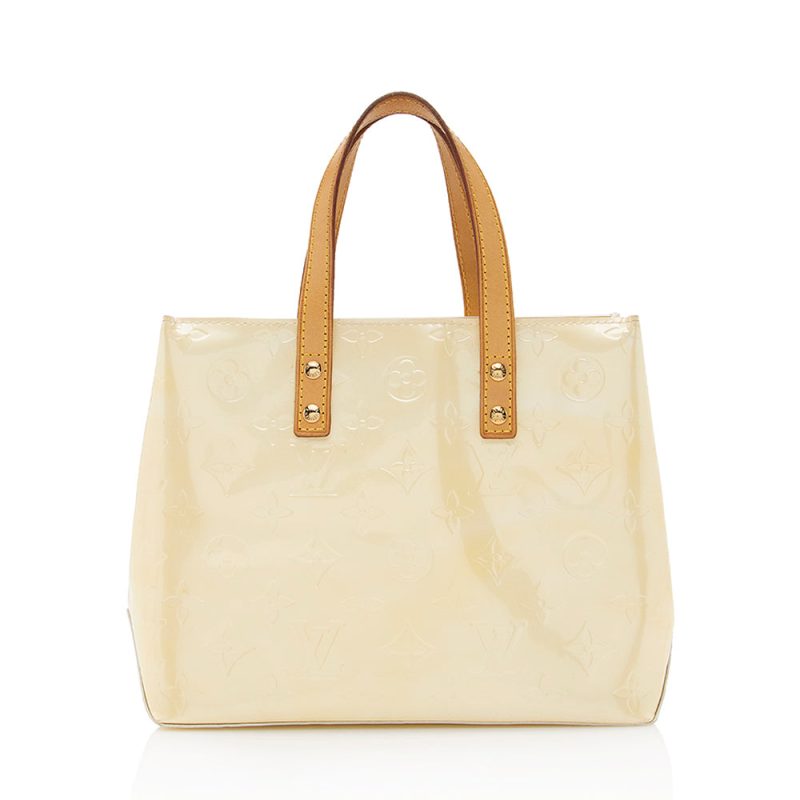 Louis Vuitton Monogram Vernis Reade PM Tote (21267) - Image 3