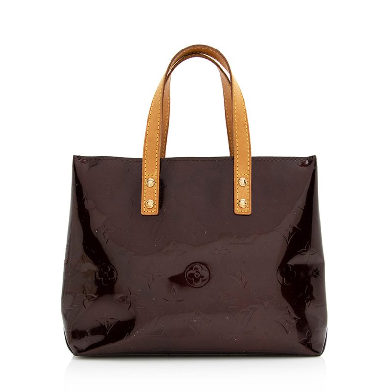 Louis Vuitton Monogram Vernis Reade PM Tote (21134) - Image 3