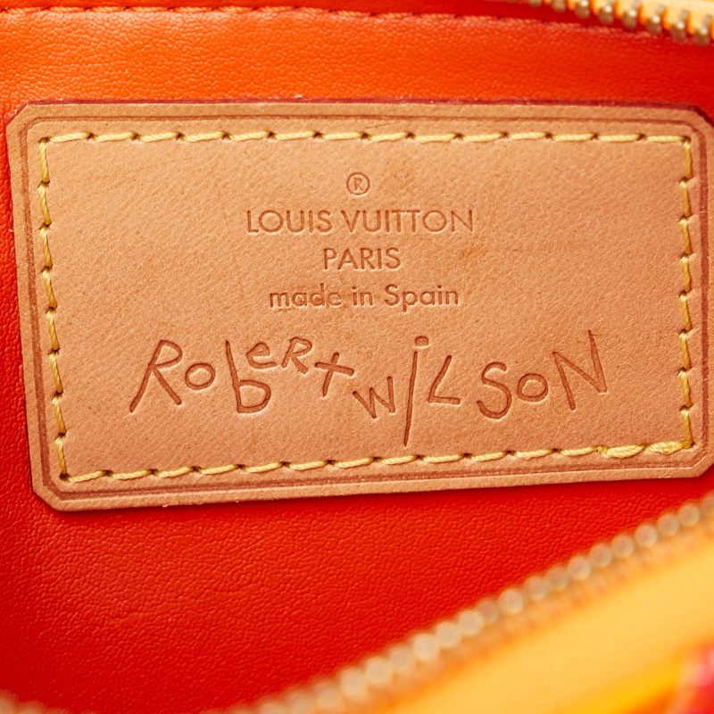 Louis Vuitton Monogram Vernis Robert Wilson Lexington Pochette (WUMRw6) - Image 7