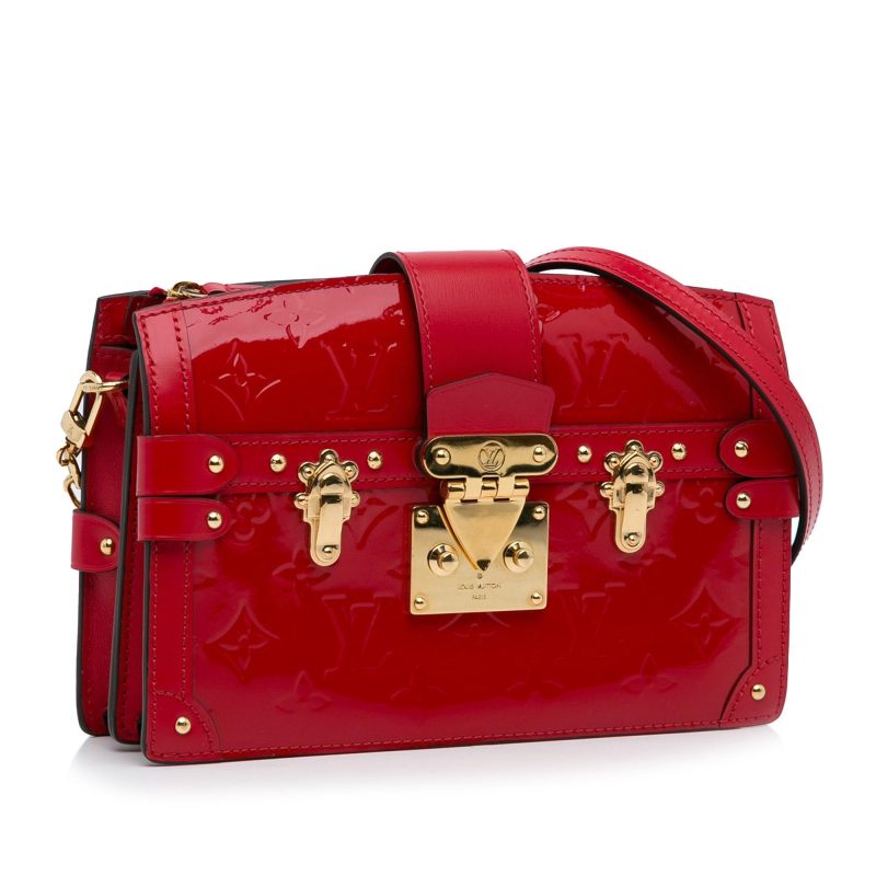 Louis Vuitton Monogram Vernis Trunk Clutch (nLop5s) - Image 2
