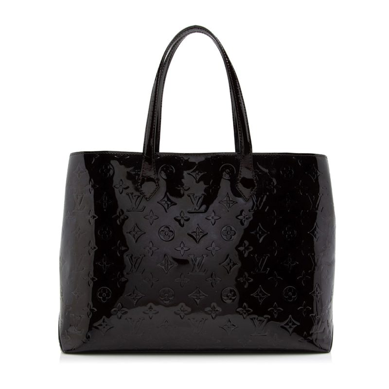Louis Vuitton Monogram Vernis Wilshire MM Tote (16994) - Image 3