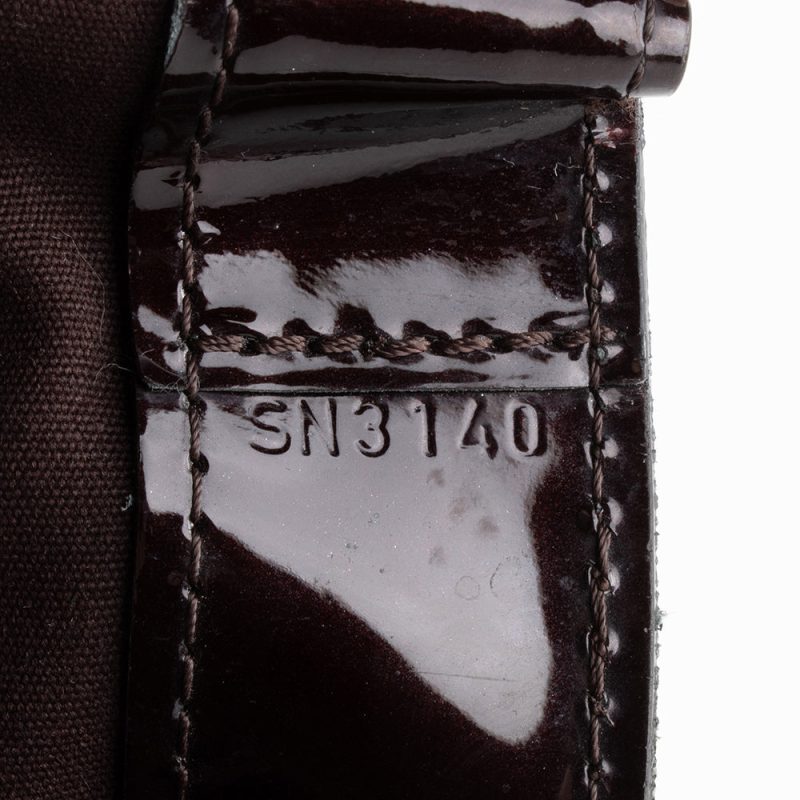 Louis Vuitton Monogram Vernis Wilshire MM Tote (16994) - Image 6