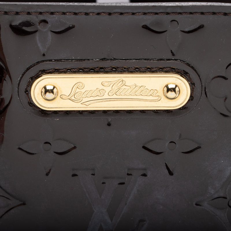 Louis Vuitton Monogram Vernis Wilshire MM Tote (16994) - Image 10