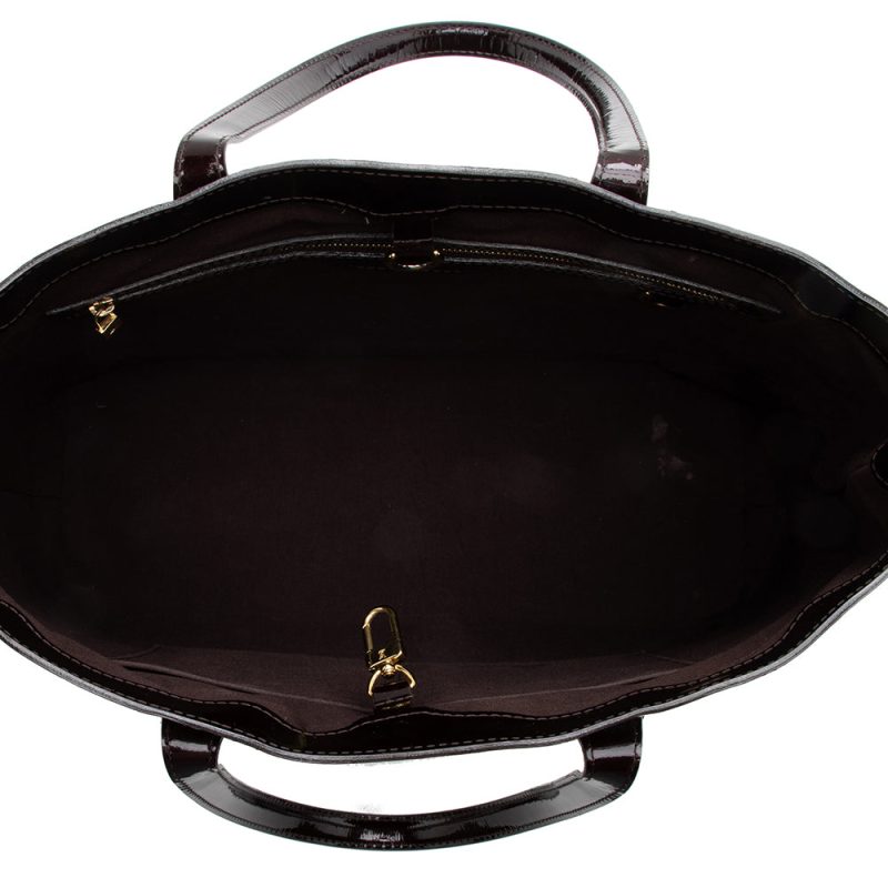 Louis Vuitton Monogram Vernis Wilshire MM Tote (16994) - Image 7