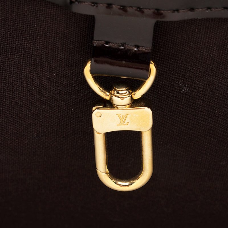 Louis Vuitton Monogram Vernis Wilshire PM Satchel (18382) - Image 9