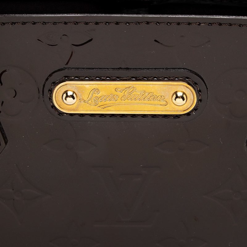 Louis Vuitton Monogram Vernis Wilshire PM Satchel (18382) - Image 10