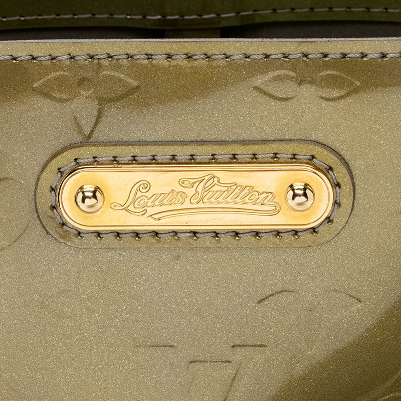 Louis Vuitton Monogram Vernis Wilshire PM Satchel (21270) - Image 9