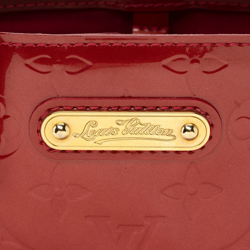 Louis Vuitton Monogram Vernis Wilshire PM Tote (22634) - Image 7