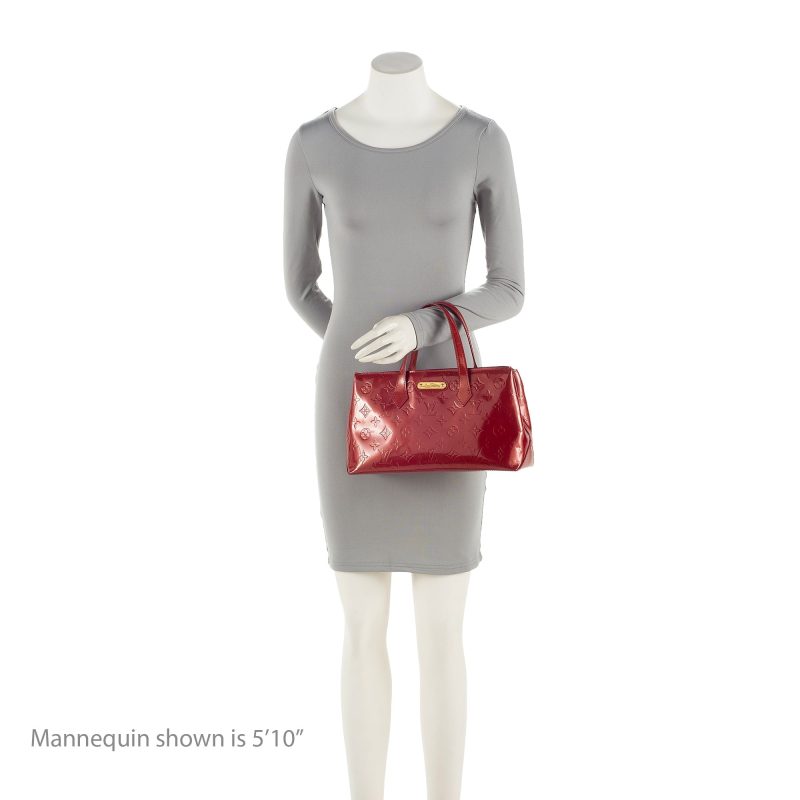 Louis Vuitton Monogram Vernis Wilshire PM Tote (22634) - Image 5