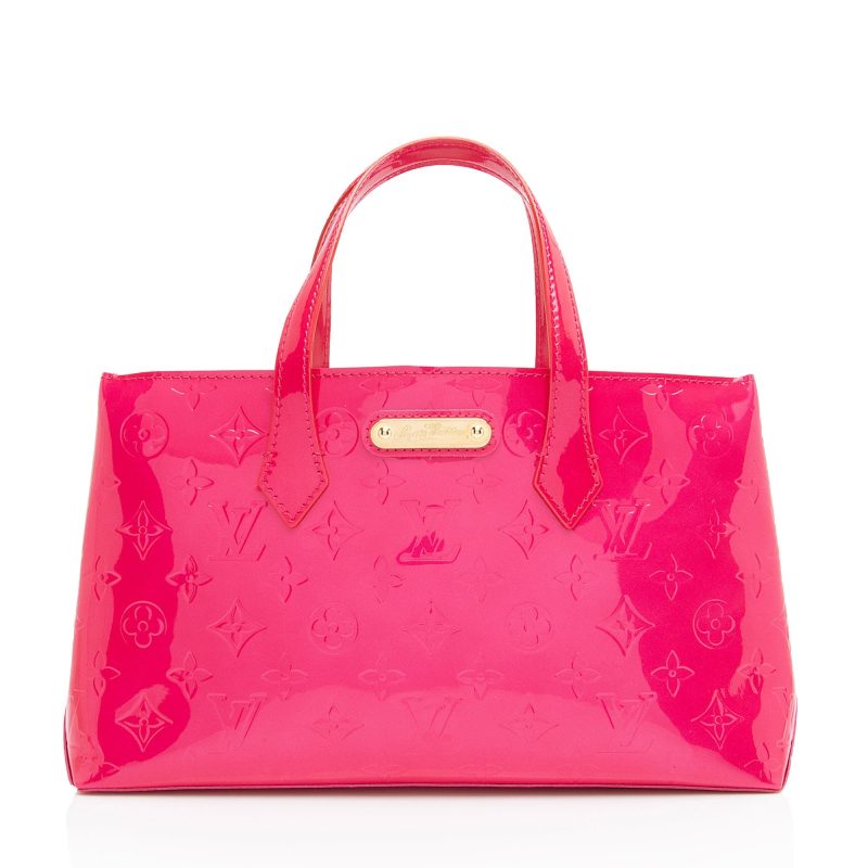 Louis Vuitton Monogram Vernis Wilshire PM Tote (aQ1roU)