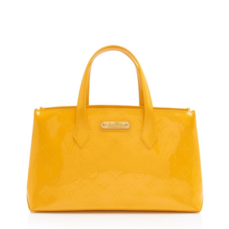 Louis Vuitton Monogram Vernis Wilshire PM Tote (QSLtSB)