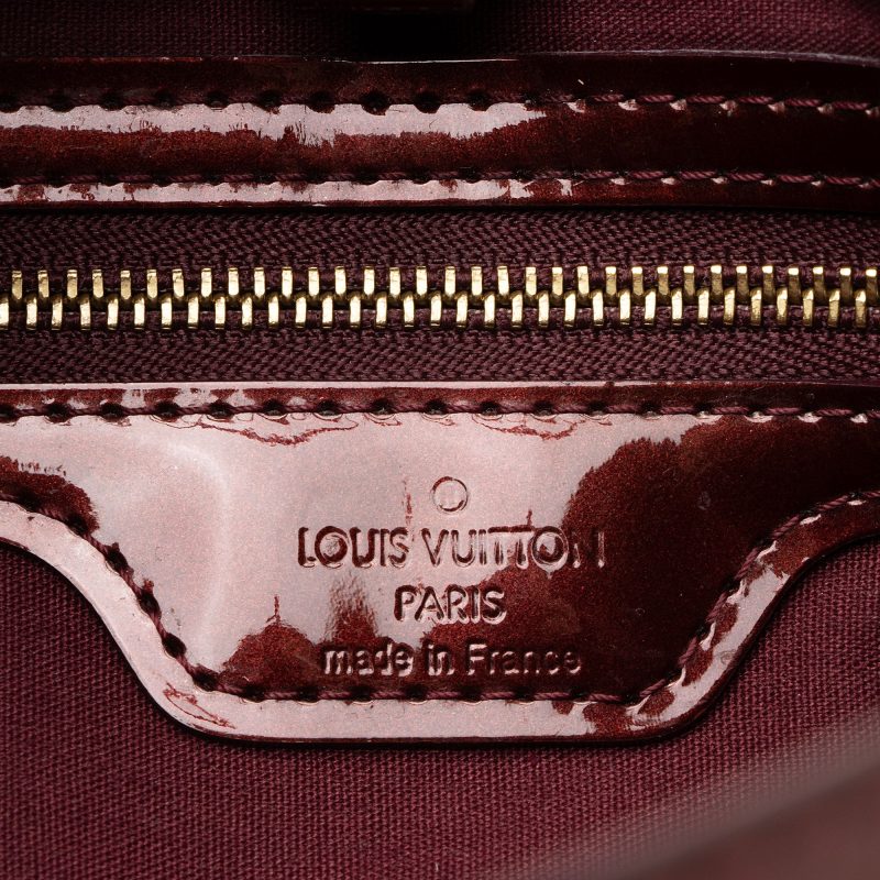 Louis Vuitton Monogram Vernis Wilshire PM Tote (eeeczU) - Image 8