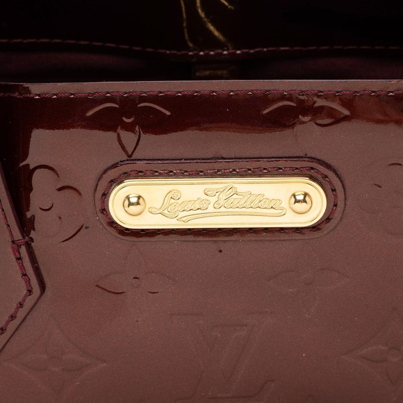 Louis Vuitton Monogram Vernis Wilshire PM Tote (eeeczU) - Image 9