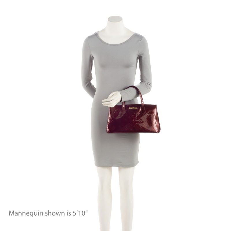 Louis Vuitton Monogram Vernis Wilshire PM Tote (eeeczU) - Image 5