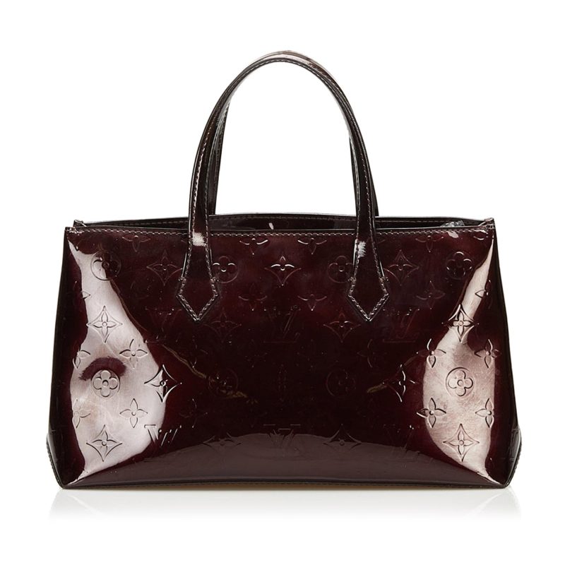 Louis Vuitton Monogram Vernis Wilshire PM 35368) - Image 3