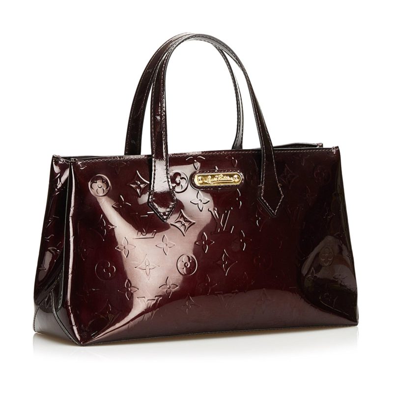 Louis Vuitton Monogram Vernis Wilshire PM 35368) - Image 2