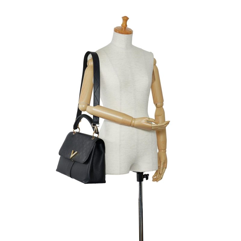 Louis Vuitton Calfskin Monogram Very One Top Handle (VxcI9k) - Image 10