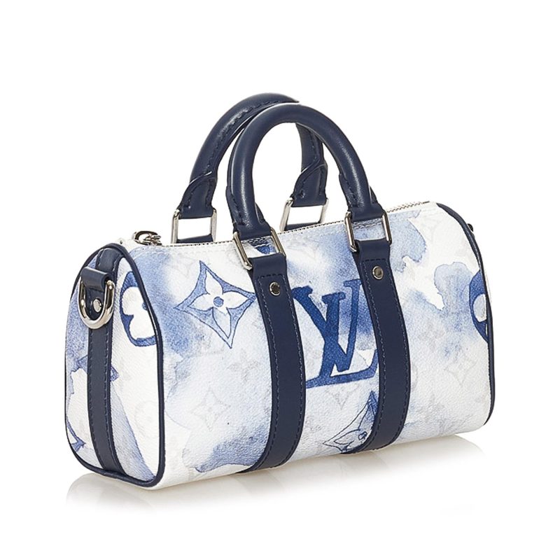 Louis Vuitton Monogram Watercolor Keepall XS 35308) - Image 2