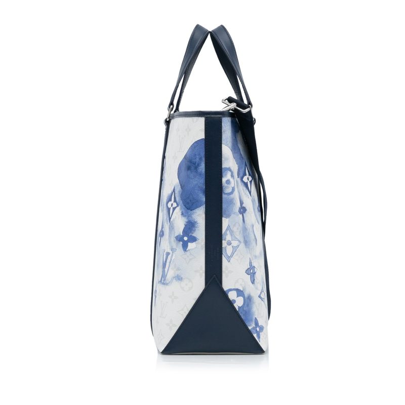 Louis Vuitton Monogram Watercolor Weekend Tote PM (vkD7Yr) - Image 3