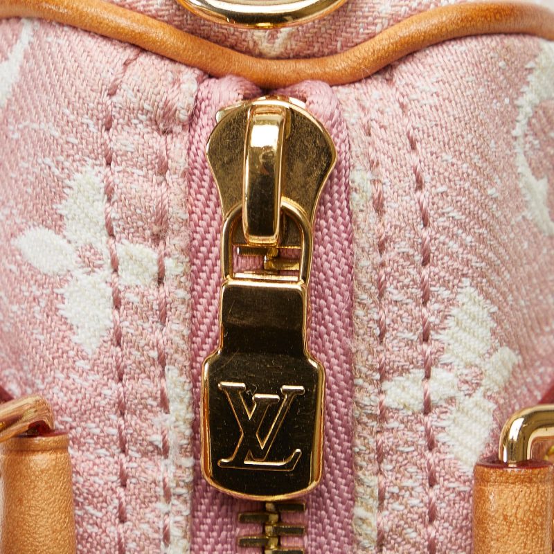 Louis Vuitton Nano Rose Denim Speedy (2HiVV1) - Image 9