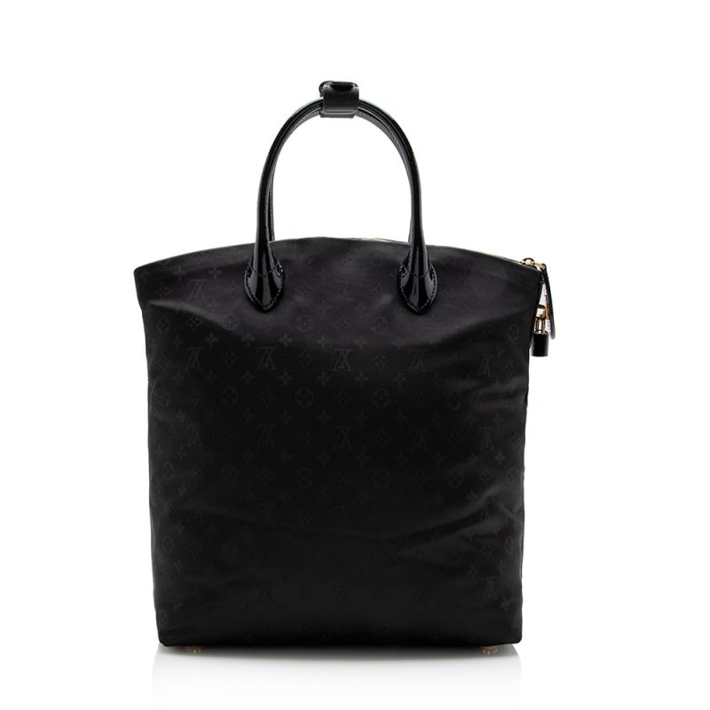 Louis Vuitton Nylon Desire Vertical Lockit MM Satchel (13751) - Image 3