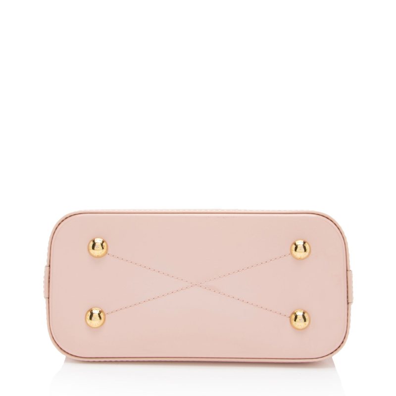 Louis Vuitton Patent Leather Alma BB Satchel (NVyByb) - Image 4