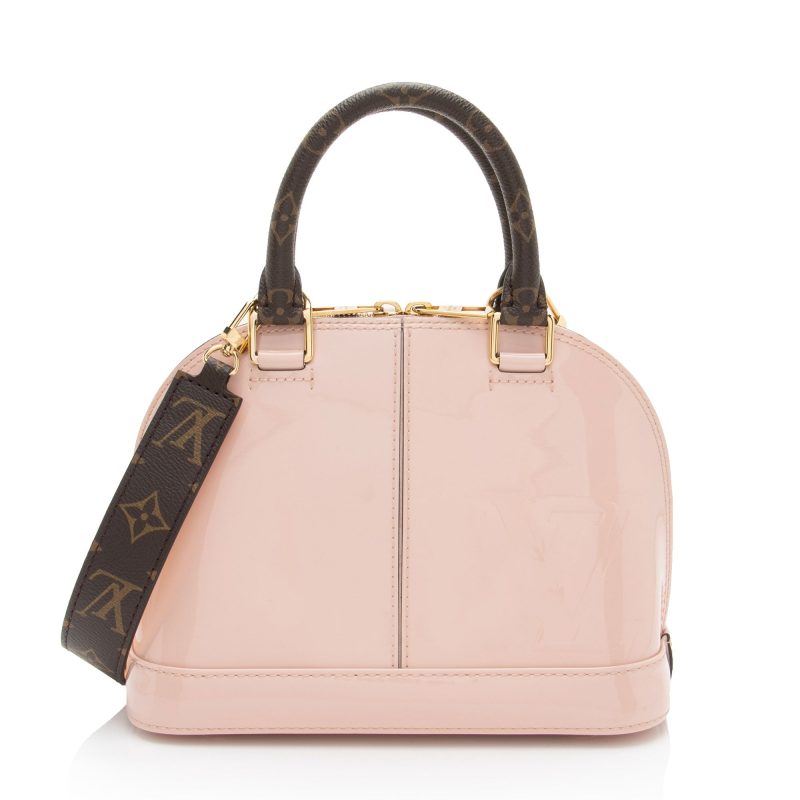 Louis Vuitton Patent Leather Alma BB Satchel (NVyByb)