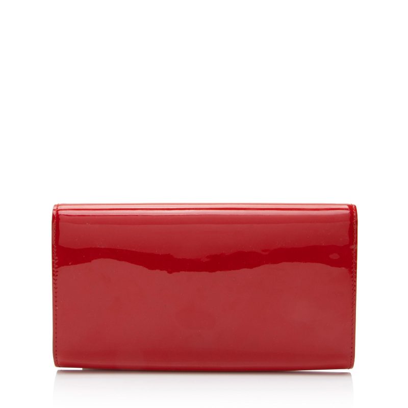 Louis Vuitton Patent Leather Louise Clutch (5GHpKI) - Image 3