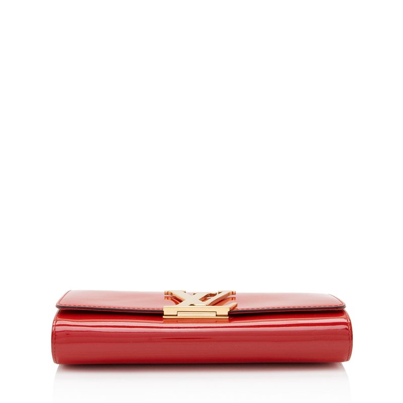 Louis Vuitton Patent Leather Louise Neo Sobe Clutch (AYeUxs) - Image 4