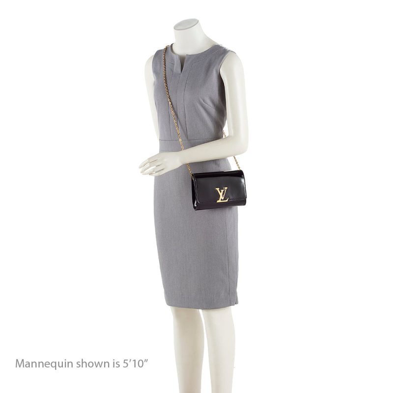 Louis Vuitton Patent Leather Louise Shoulder Bag (19742) - Image 5