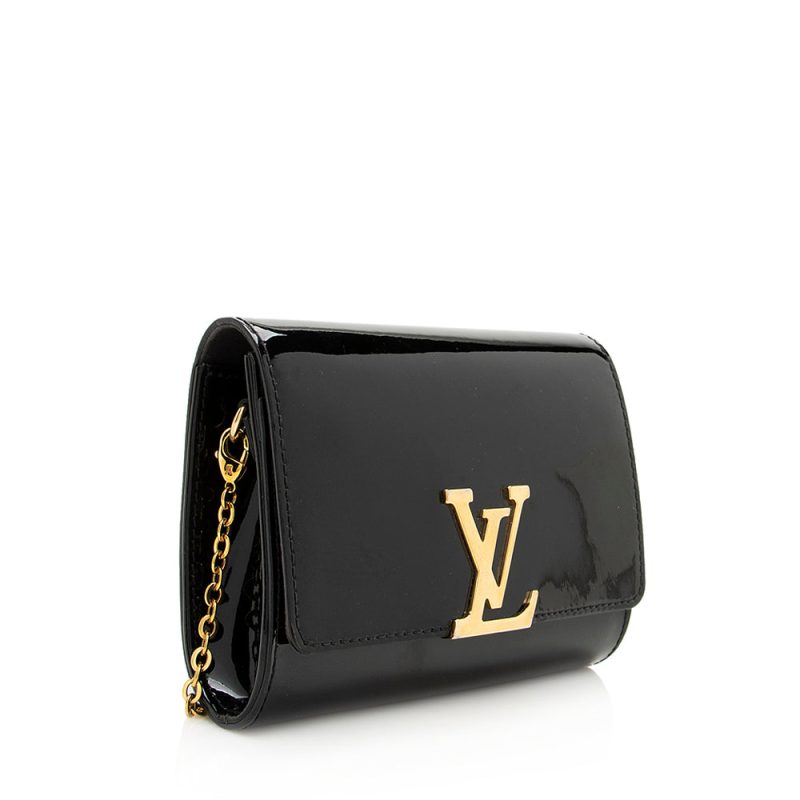 Louis Vuitton Patent Leather Louise Shoulder Bag (19742) - Image 2