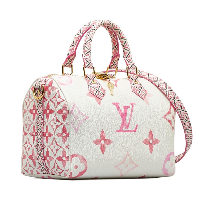 Louis Vuitton Resorts Exclusive Monogram Giant Speedy Bandouliere 25 (0ArjiQ) - Image 2