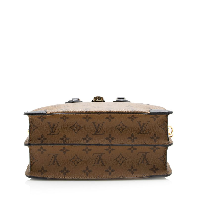 Louis Vuitton Reverse Monogram City Malle MM Satchel (20663) - Image 4