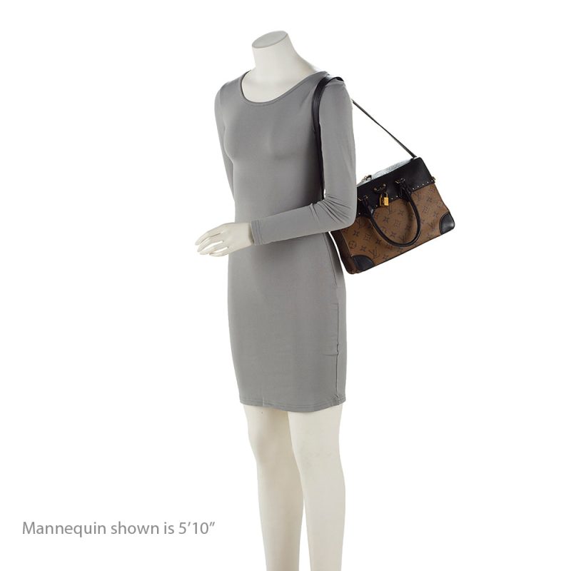 Louis Vuitton Reverse Monogram City Malle MM Satchel (20663) - Image 5