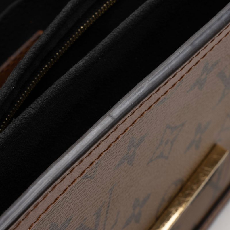 Louis Vuitton Reverse Monogram Dauphine MM Shoulder Bag (VOdubV) - Image 10